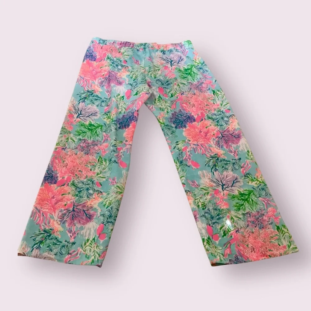 Lilly Pulitzer Colorful Wide Leg Pants - Picture 5 of 16